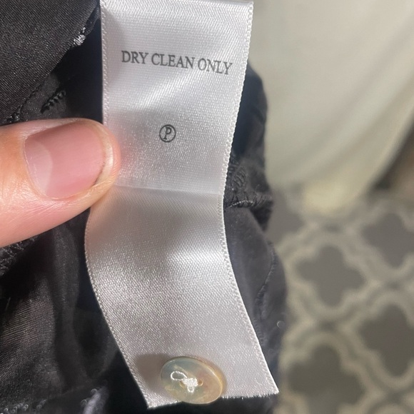 Coldwater Creek Women’s Silk blend Embroidery black Tunic Dress Size PL (14-16) - Picture 8 of 8